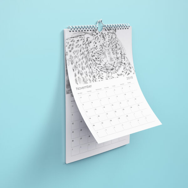 Calendar Mockup A3 2